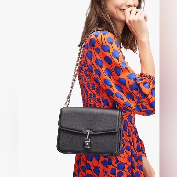 Kate Spade Locket Large Flap Shoulder Bag - Picture 5 of 7